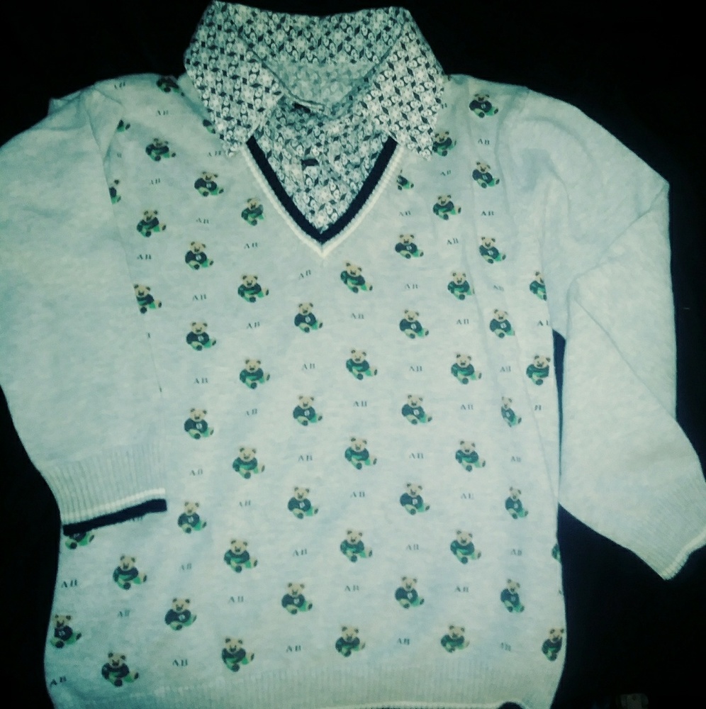 BOYS COLLARED SWEATER
